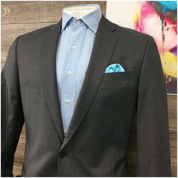 Jack Victor Mens Blazer Sport Coat Two Button Casual Jacket 42 X-Long Wool Suits - Picture 2 of 13